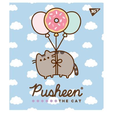 Зошит А5 12 Лін. YES Pusheen
