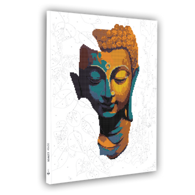Картина за номерами з алмазною мозаїкою SANTI Будда 40*50 см