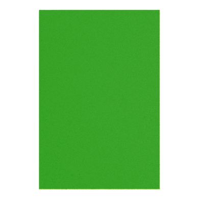 Фоамиран ЭВА ярко-зеленый махровый, 200*300 мм, толщина 2 мм, 10 листов