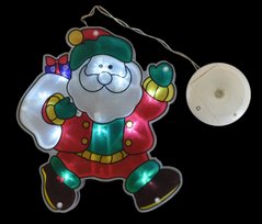 Наклейка-светильник Yes! Fun "Дед Мороз", 19,5*21,5 см