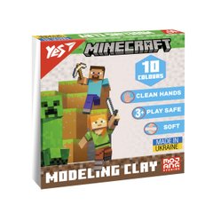 Пластилін Yes Minecraft 10 кольорів 200 г