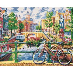 Картина за номерами "Літо в Амстердамі", 40*50 см., SANTI