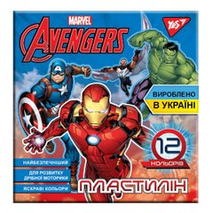 Пластилин YES "Marvel", 12цв, 240г, Украина