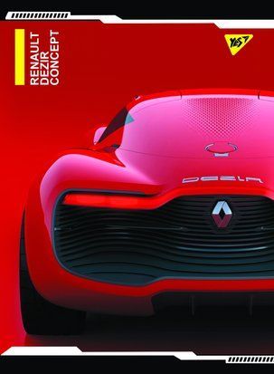 Зошит для записів Yes Dezir concept 48 аркушів клітинка