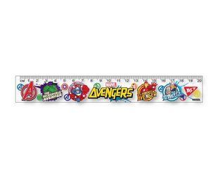 Линейка YES 20 см Marvel.Avengers