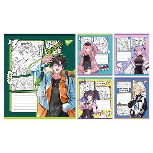 Зошит учнівський загальний Yes Anime teenagers А5 36 аркушів лінія