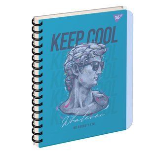 Тетрадь для записей YES А5/144 пл.обл. Keep cool