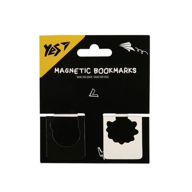 Закладки магнітні YES Не ускладнюй!, висікання, 2 шт