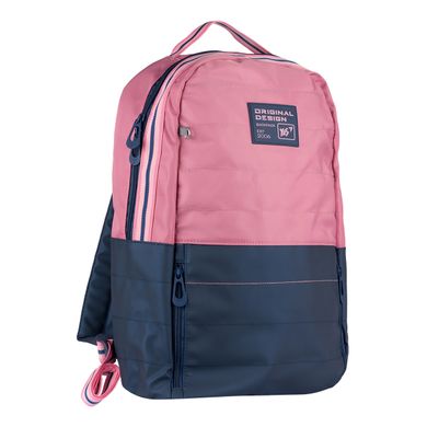 Рюкзак YES T-122 "Sense", синій/рожевий