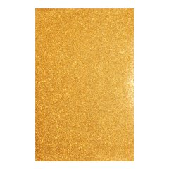 Фоаміран ЕВА темний золотий з гліттером, 200*300 мм, товщина 1,7 мм, 10 листів