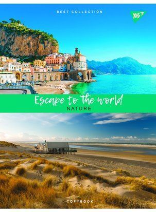 Тетрадь для записей Yes Escape to the world 48 листов клетка