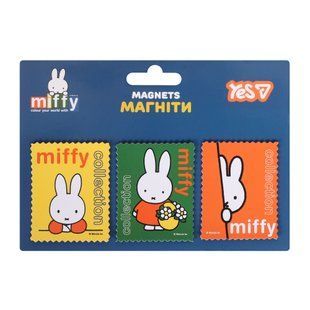 Магніти фігурні Yes Miffy, 3 шт