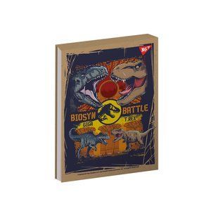 Блокнот YES Jurassic World 80 листов клетка