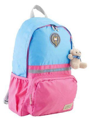Рюкзак подростковый YES OX 311, голубой-розовый, 29*45*13