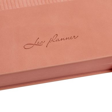 Ежедневник А5 Leo Planner датированный 2024 Velvet розовый