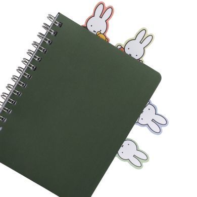 Закладки-стикеры Yes Miffy пластик 80 шт 4х20
