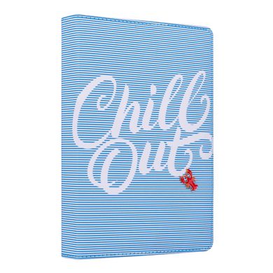 Щоденник А5 недат. YES "Chill out", тверд., 432 стр., блакитний