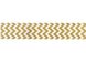 Стрічка паперова фольгированная самоклеящаяся "Зигзаг", золото, 3 м 3 з 3