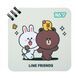 Блокнот Yes Line Friends Butterfly 110x110 80 аркушів лінія 1 з 3