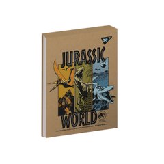 Блокнот YES Jurassic World 80 листов клетка