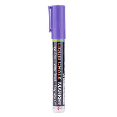 Меловой маркер SANTI, фиолетовый, 5 мм, 9шт/туб