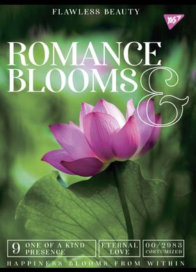 Тетрадь для записей Yes Romance blooms 48 листов клетка