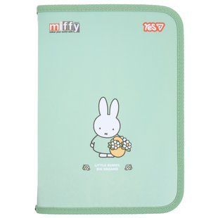 Папка для тетрадей пластиковая Yes Miffy В5 на молнии