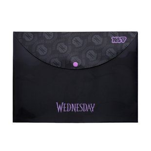 Папка-конверт Yes Wednesday A4 на кнопці