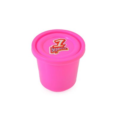 Пластилінова паста "Веселе тісто", 60гр рожева