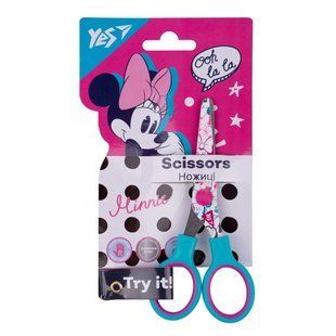 Ножницы YES 13см с принтом на лезвии Minnie Mouse