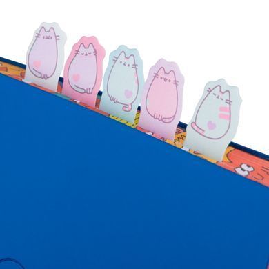 Индексы бумажные YES "Pusheen", 50x15мм, 100 шт (5x20)