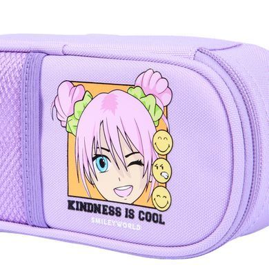 Пенал мягкий Yes Smiley World. Anime PH-30