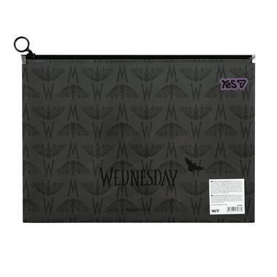 Папка-конверт Yes Wednesday А4 на блискавці