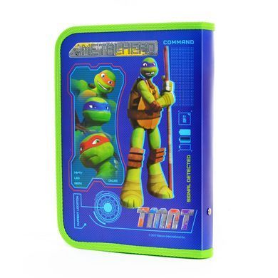 Папка для зошитів пласт. на блискавці B5 "Ninja Turtles"
