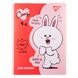 Папка-органайзер YES А4 з клапаном на липучці Line Friends. Cony 1 з 3