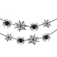 Гирлянда бум. фигурная Yes! Fun Хэллоуин Spider Webs 13 фигурок 3м