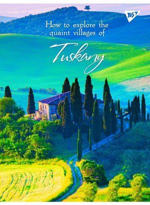 Тетрадь для записей Yes Quaint village 80 листов клетка