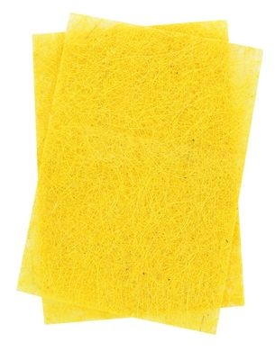 Набір сизалі жовтого кольору, 20*30 см, 5 аркушів