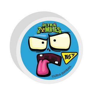 Ластик фігурний YES "Zombie", 2 диз. мікс