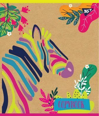 Зошит А5 12 Лін. YES Rainbow Animal Крафт