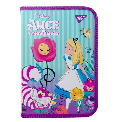 Папка для зошитів YES пласт. на блискавці В5 "Alice in Wonderland"