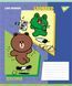 Зошит учнівський шкільний Yes Line Friends Funny А5 12 аркушів коса лінія 3 з 6