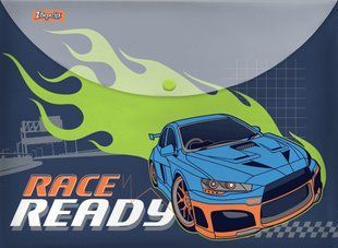 Папка-конверт 1Вересня на кнопці А4 "Street race"