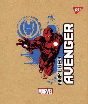 Зошит А5 12 Лін. YES Avenger Крафт
