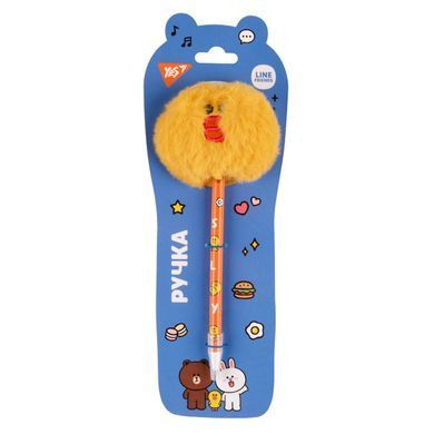 Ручка кулькова пухнаста YES Line Friends' Sally