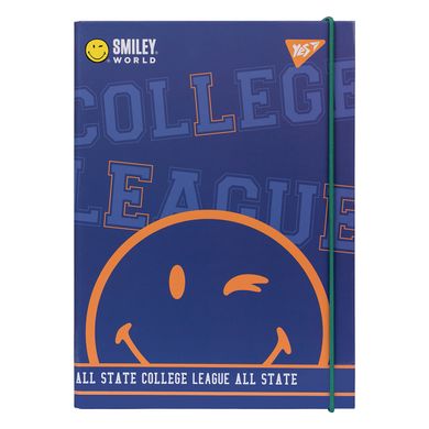 Папка для зошитів YES картонна В5 "Smiley World.College"