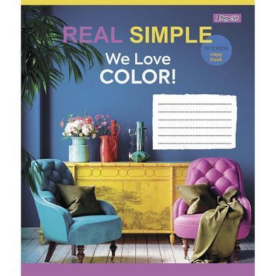 Зошит для записів 1Вересня We love color! 48 аркушів лінія