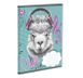 Нотний зошит А5 12 л. YES "HEADPHONES PETS" 1 з 5