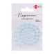 Набір перлин SANTI самоклеючих блакитних райдужних, 50 шт 1 з 2