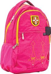 Рюкзак подростковый YES CA060 "Cambridge", розовый, 29*14*46см